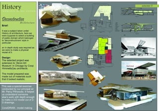 Architecture Academic Portfolio
