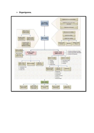  Organigrama.

 