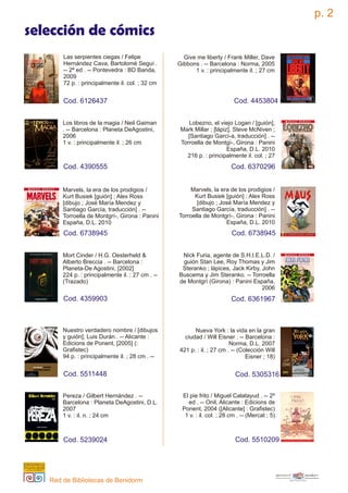 Seleccion Comics