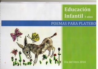 Poemas para Platero. Día del libro 2014