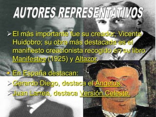 El género más cultivado fue la poesía lírica.Fue fundamental, por otra parte, para el despegue de el Ultraísmo en España y América