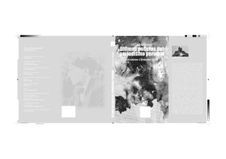 CÉSAR LÉVANO

CÉSAR LÉVANO

Otras publicaciones del
fondo editorial

-Independencias. Doce ensayos
Hugo Neira
-Garcilaso Inca de la Vega.
-Primer criollo
Luis Alberto Sánchez

-Vigencia de la filosofía
Mario Bunge
-¿Qué es filosofar científicamente? y otros
ensayos
Mario Bunge
-Hacia la tercera mitad
Hugo Neira
-Circo
Nilo Espinoza Haro
-El proceso de la investigación científica
-Un caso y glosarios
-El proceso de la ciencia.
-1. La ciencia
Miguel Ángel Rodríguez Rivas
-El proceso de la ciencia.
-2. El método
Miguel Ángel Rodríguez Rivas

ISBN978-9972-888-96-0

-Crisis de los paradigmas en el siglo XXI
Jesús Mosterín

9 789972 888960

portada de libro.indd 1

ÚLTIMAS NOTICIAS DEL PERIODISMO PERUANO

-Utopía y realidad en el Inca Garcilaso
Carlos Manuel Cox

Últimas noticias del
periodismo peruano
lecciones y perspectivas

César Lévano
César Lévano es el nom de plume de Edmundo
Lévano La Rosa. Nacido en 1926, es sin duda
el decano del periodismo peruano en plena
actividad, como que es actualmente director del
diario La Primera. Durante su larga actividad en
la prensa ha trabajado en las revistas Caretas y
Sí, y en los diarios La República y Última Hora,
así como en la agencia de noticias France-Presse.
Fue panelista del programa Pulso, de Canal 5 de
TV, y conductor del programa Diálogo abierto,
de Antena Uno Radio, del cual fue retirado por
presión de la dictadura de Alberto Fujimori.
En el pasado, en época de dictaduras, sufrió
largos años de prisión en la Isla Penal El
Frontón, el Sexto, el Panóptico, la Cárcel Central.
Profesor asociado de la Escuela de Comunicación
Social de la Universidad Nacional Mayor de San
Marcos, es autor de varios libros de historia
social y de poesía. En 1969 publicó la primera
versión de su libro Arguedas. Un sentimiento
trágico de la vida, del cual la presente es
una edición modificada y enriquecida
con un texto del lingüista Alfredo Torero.
El 1 de octubre del año 2002, Día del Periodista,
recibió del Gobierno peruano la condecoración
de la Orden del Sol en el Grado de Gran
Cruz “Al mérito por servicios distinguidos”.
El 30 de noviembre del 2005 recibió del Tribunal
Constitucional la Medalla de Honor “Toribio
Rodríguez de Mendoza”, “por su distinguida
actuación en la vigencia del orden constitucional
y la defensa de los Derechos Fundamentales”.

04/11/2013 22:40:17
Amarillo de cuatricromía

 