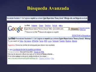 Búsqueda Avanzada
 