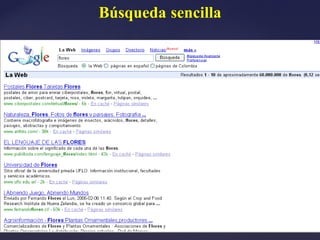 Búsqueda sencilla
 