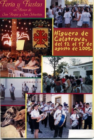 LIBRO DE FERIA Y FIESTAS HIGUERA DE CALATRAVA 2005