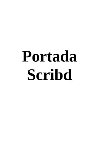 Portada
Scribd
 