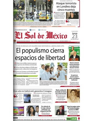 Portadas nacionales 23 marzo-17