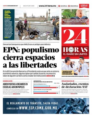 Portadas nacionales 23 marzo-17