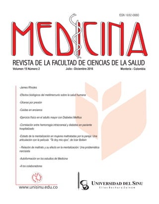 Revista de medicina Julio dic. 2016-2