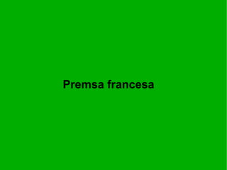Premsa francesa 