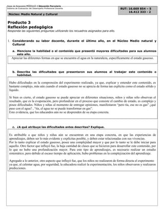 Unidad Pedagógica ¿Cómo encontramos el agua en la naturaleza??
