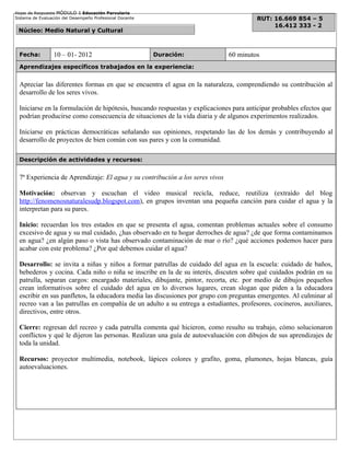 Unidad Pedagógica ¿Cómo encontramos el agua en la naturaleza??