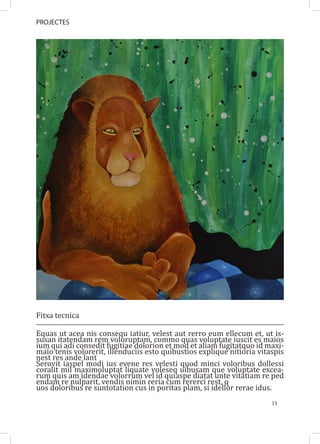 PROJECTES




Fitxa tecnica
___________________________________________________________________________________
Equas ut acea nis consequ iatiur, velest aut rerro eum ellecum et, ut is-
susan itatendam rem voloruptam, commo quas voluptate iuscit es maios
ium qui adi consedit fugitiae dolorion et mod et aliam fugitatquo id maxi-
maio tenis volorerit, illenduciis esto quibustios explique nitioria vitaspis
nest res ande lant
Serovit iaspel modi ius evene res velesti quod minci voloribus dollessi
coralit mil maximoluptat liquate voleseq uibusam que voluptate excea-
rum quis am idendae volorrum vel id quiaspe diatat unte vitatiam re ped
endam re nulparit, vendis nimin reria cum rererci rest, q
uos doloribus re suntotation cus in poritas plam, si idellor rerae idus.
                                                                              11
 