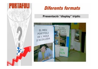 Presentació “display” tríptic
 