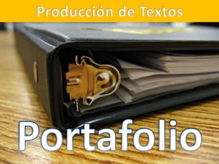 Producción de Textos  Portafolio 