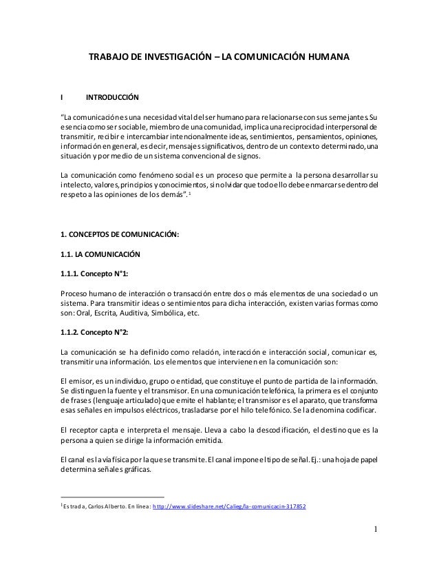 Modelo de un texto académico y su estructura