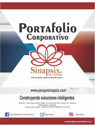 Portafolio de Servicios Sinapsix