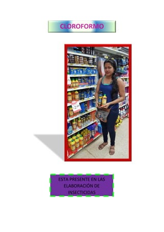 ESTA PRESENTE EN LAS
ELABORACIÓN DE
INSECTICIDAS
 
