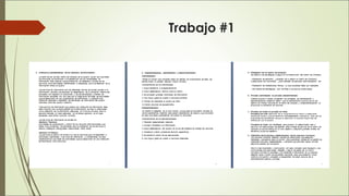 Trabajo #1
 