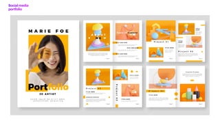 Social media
portfolio
 