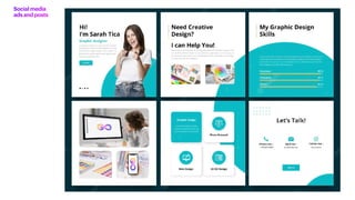 Social media
ads and posts
 