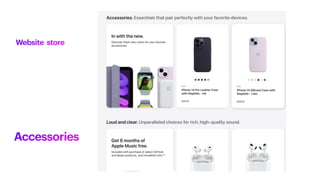 Website store
Accessories
 