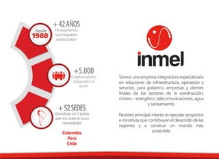 Portafolio-Inmel-2022 (1).pdf de telecomunicaciones y redes | PDF