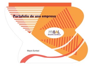 Mayra Suntaxi
Diseño Gráfico
 
