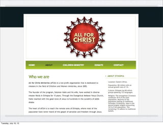 Tuesday, July 16, 13
 