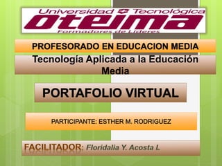 Tecnología Aplicada a la Educación
Media
 