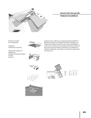 RolandoSolónMoragaValleRolandoSolónMoragaValle
CURRICULUMVITAETRABAJOSACADÉMICOS
19
Diseño de vivienda
Por componentes
Asi...