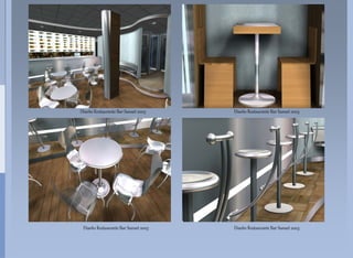 Diseño Restaurante B S t 2003
Di ñ R t        t Bar Sunset          Diseño Restaurante B S t 2003
                                      Di ñ R t        t Bar Sunset




 Diseño Restaurante Bar Sunset 2003   Diseño Restaurante Bar Sunset 2003
 