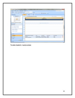 Ya esta creada la nuevos avisos




                                  40
 