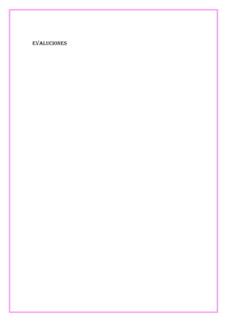 Evaluciones

 