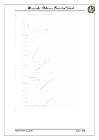 Universidad Politécnica Estatal del Carchi

MODULO DE ALGEBRA

Página 104

 
