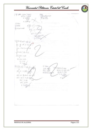 Universidad Politécnica Estatal del Carchi

MODULO DE ALGEBRA

Página 135

 