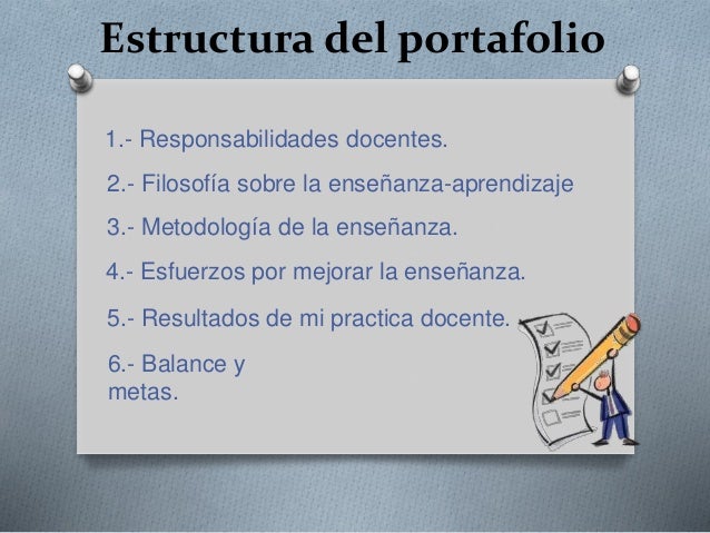 Portafolio de evidencias