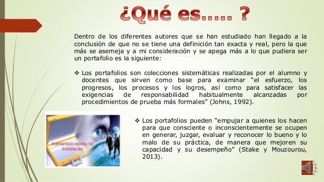 Portafolio de evidencias