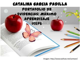 Imagen: http://www.wallcoo.net/cartoon/
Catalina Garcia Padilla
Portafolio de
Evidencias: Máximo
Aprendizaje
ITEPE
 
