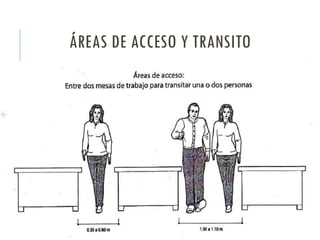 ÁREAS DE ACCESO Y TRANSITO
 