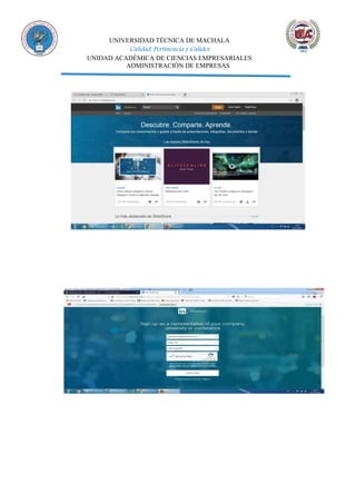 UNIVERSIDAD TÉCNICA DE MACHALA
Calidad, Pertinencia y Calidez
UNIDAD ACADÉMICA DE CIENCIAS EMPRESARIALES
ADMINISTRACIÓN DE EMPRESAS
 