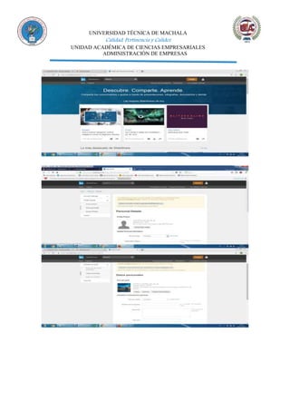 UNIVERSIDAD TÉCNICA DE MACHALA
Calidad, Pertinencia y Calidez
UNIDAD ACADÉMICA DE CIENCIAS EMPRESARIALES
ADMINISTRACIÓN DE EMPRESAS
 