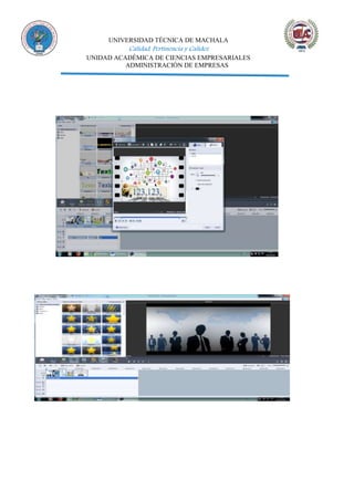UNIVERSIDAD TÉCNICA DE MACHALA
Calidad, Pertinencia y Calidez
UNIDAD ACADÉMICA DE CIENCIAS EMPRESARIALES
ADMINISTRACIÓN DE EMPRESAS
 
