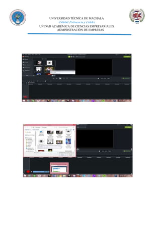 UNIVERSIDAD TÉCNICA DE MACHALA
Calidad, Pertinencia y Calidez
UNIDAD ACADÉMICA DE CIENCIAS EMPRESARIALES
ADMINISTRACIÓN DE EMPRESAS
 