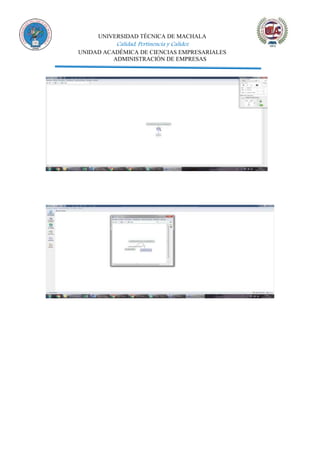 UNIVERSIDAD TÉCNICA DE MACHALA
Calidad, Pertinencia y Calidez
UNIDAD ACADÉMICA DE CIENCIAS EMPRESARIALES
ADMINISTRACIÓN DE EMPRESAS
 