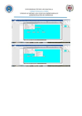 UNIVERSIDAD TÉCNICA DE MACHALA
Calidad, Pertinencia y Calidez
UNIDAD ACADÉMICA DE CIENCIAS EMPRESARIALES
ADMINISTRACIÓN DE EMPRESAS
 