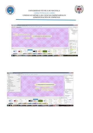 UNIVERSIDAD TÉCNICA DE MACHALA
Calidad, Pertinencia y Calidez
UNIDAD ACADÉMICA DE CIENCIAS EMPRESARIALES
ADMINISTRACIÓN DE EMPRESAS
 