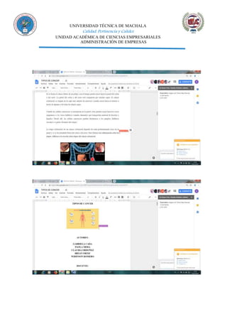 UNIVERSIDAD TÉCNICA DE MACHALA
Calidad, Pertinencia y Calidez
UNIDAD ACADÉMICA DE CIENCIAS EMPRESARIALES
ADMINISTRACIÓN DE EMPRESAS
 