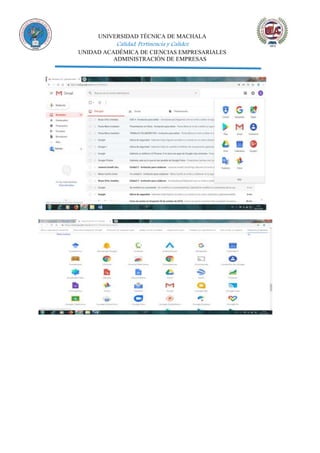 UNIVERSIDAD TÉCNICA DE MACHALA
Calidad, Pertinencia y Calidez
UNIDAD ACADÉMICA DE CIENCIAS EMPRESARIALES
ADMINISTRACIÓN DE EMPRESAS
 