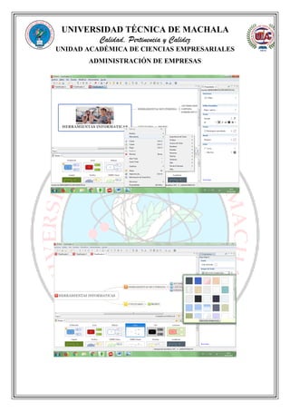 UNIVERSIDAD TÉCNICA DE MACHALA
Calidad, Pertinencia y Calidez
UNIDAD ACADÉMICA DE CIENCIAS EMPRESARIALES
ADMINISTRACIÓN DE EMPRESAS
 